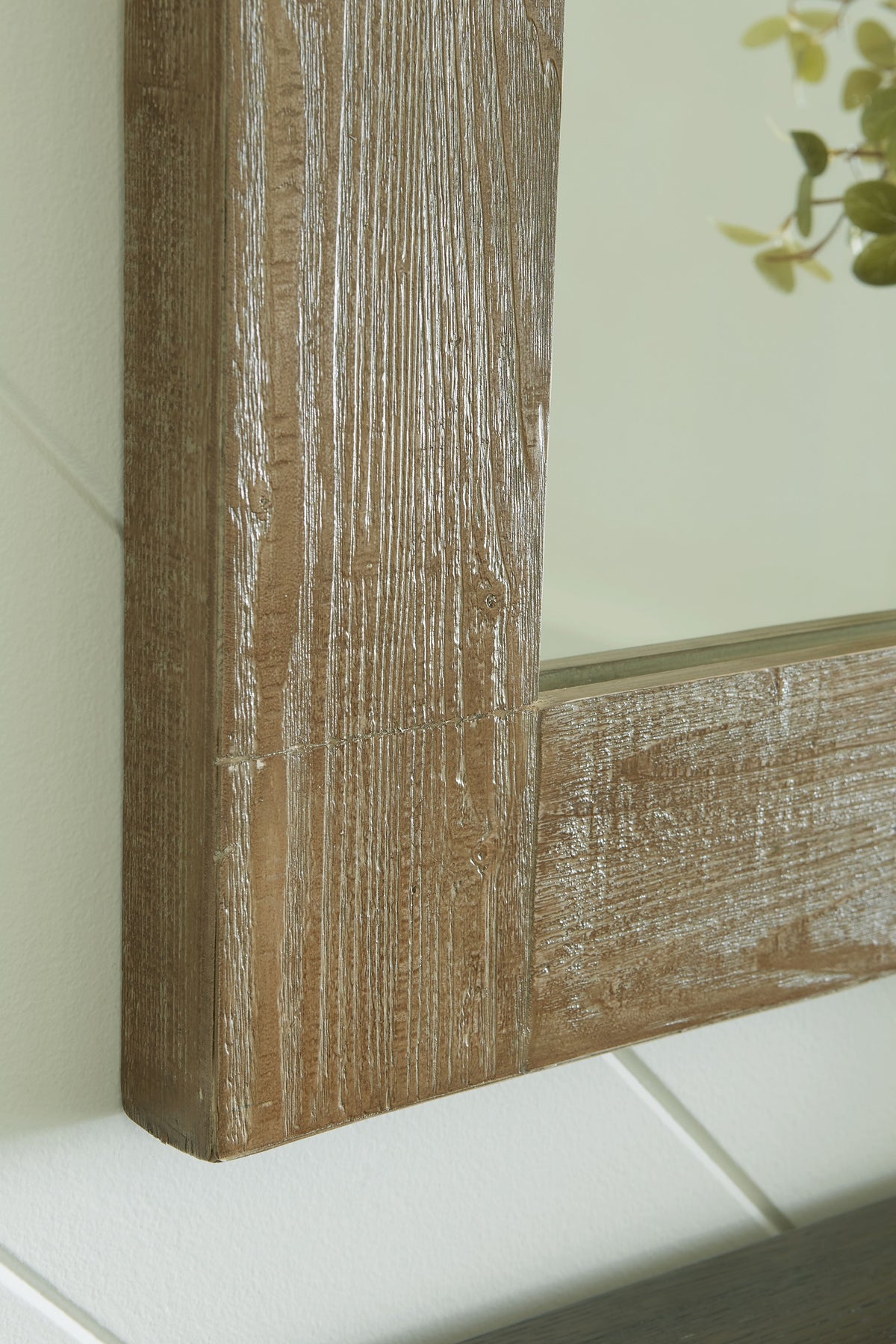 Waltleigh - Accent Mirror - Distressed Brown by Unique Piece Furniture