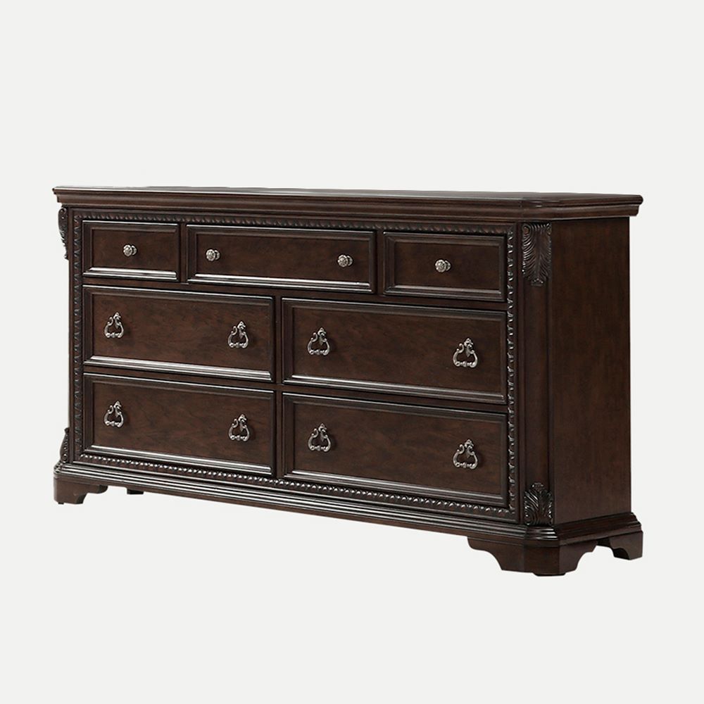 7 Drawer Dresser - Mahogany by Unique Piece Furniture