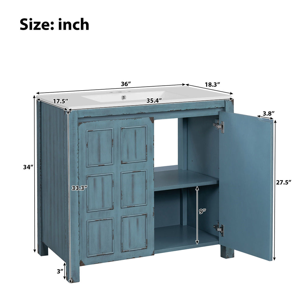 Bathroom Vanity Organizer With Sink, Combo Cabinet Set, Bathroom Storage Cabinet by Unique Piece Furniture