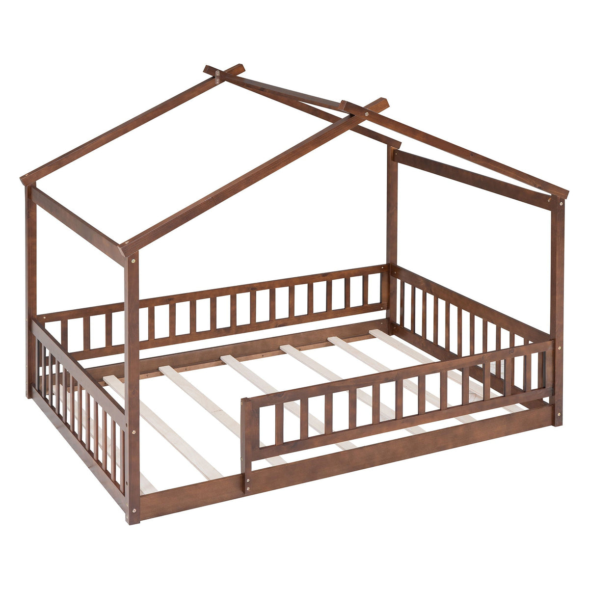 Bed House Bed Frame With Fence by Unique Piece Furniture