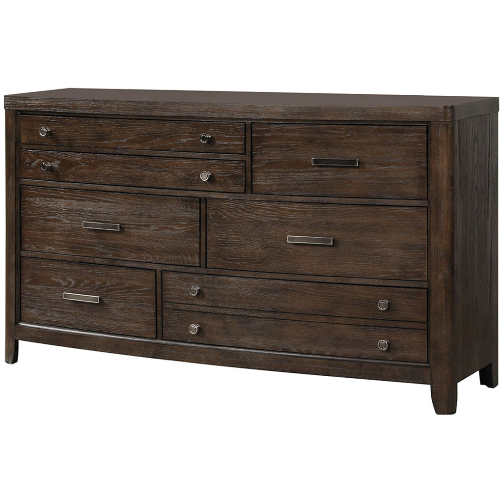 Dresser Cedar Lined Bottom Drawers - Antique Brown by Unique Piece Furniture