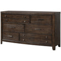 Dresser Cedar Lined Bottom Drawers - Antique Brown by Unique Piece Furniture