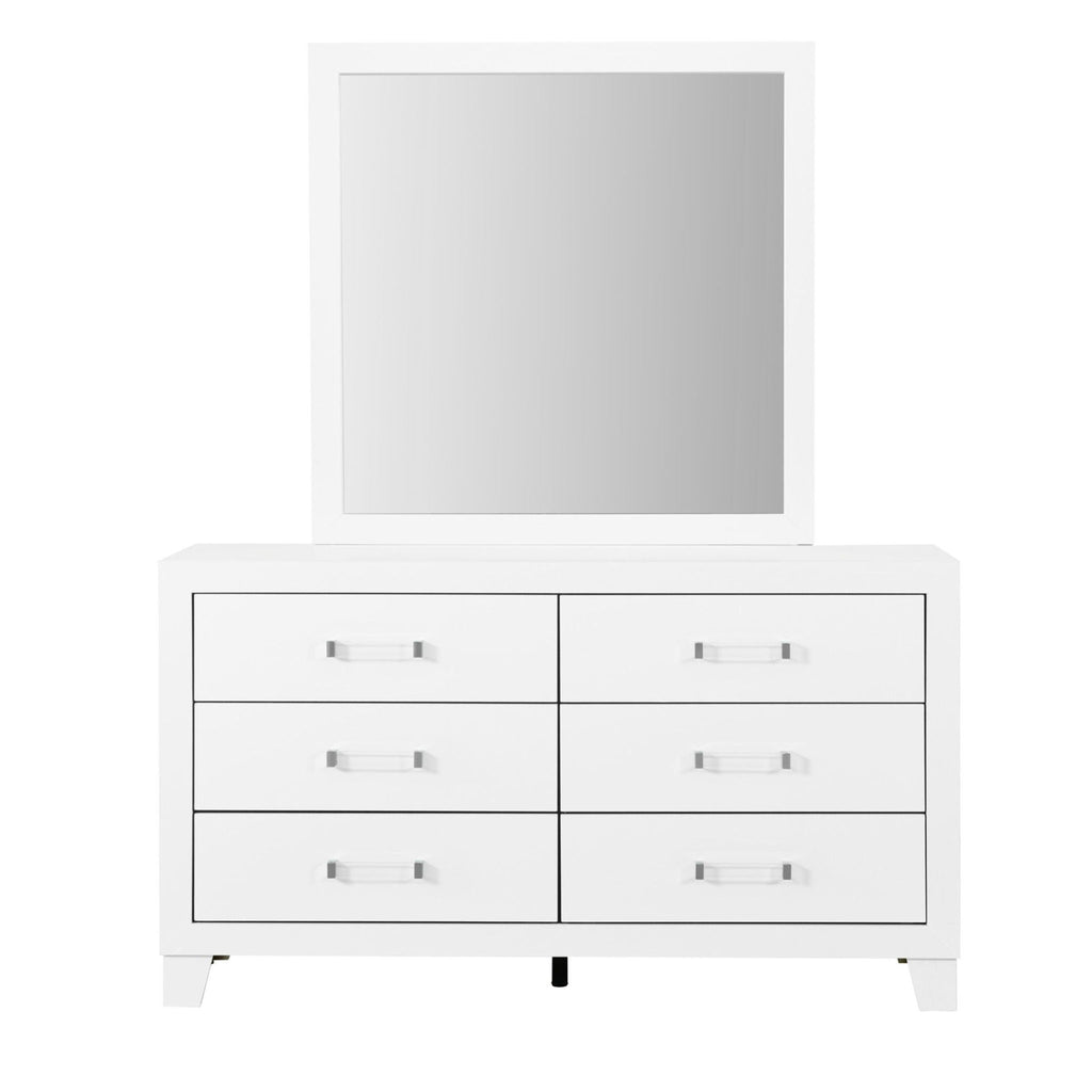Omoda - Mirror - White by Unique Piece Furniture
