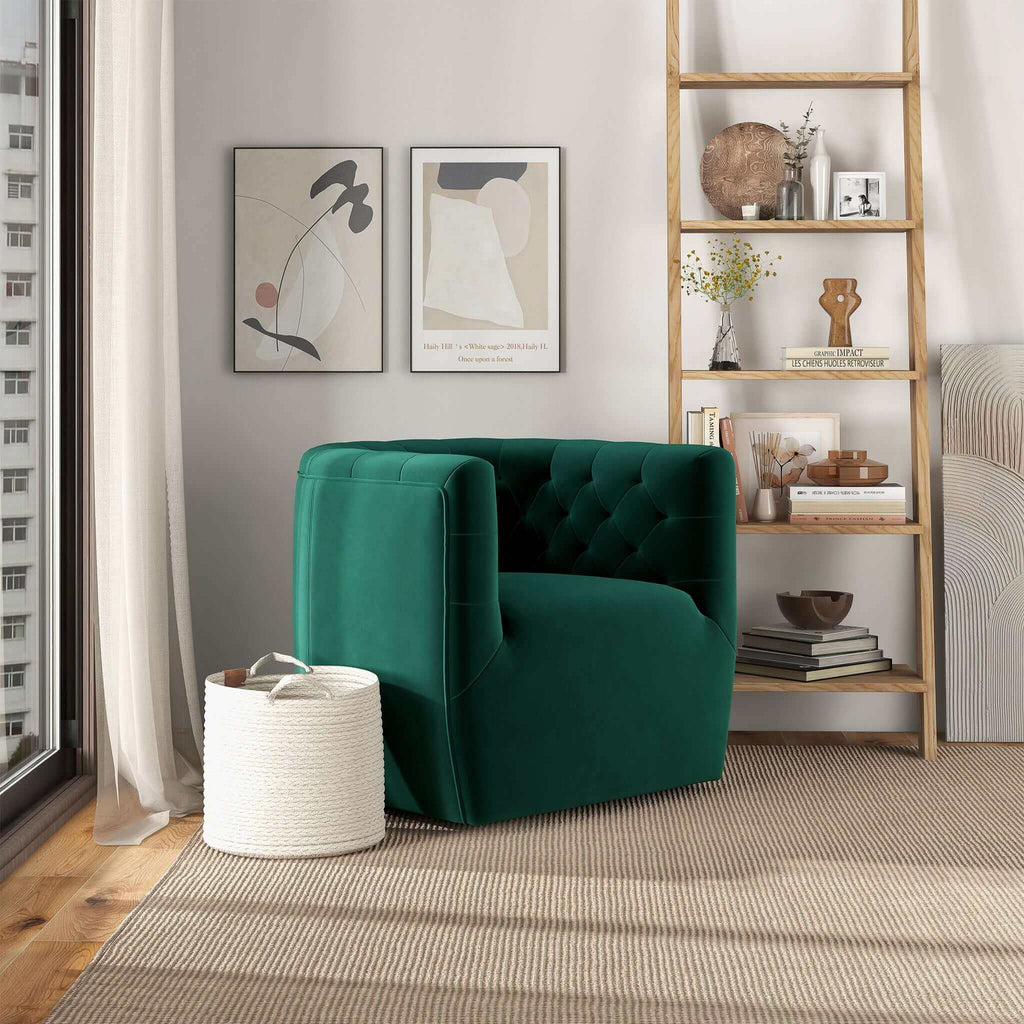 Delaney - Ergonomic Design Swivel Chair by Unique Piece Furniture