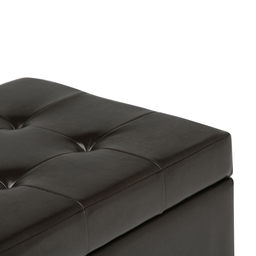 Cosmopolitan - Upholstered Storage Ottoman by Unique Piece Furniture