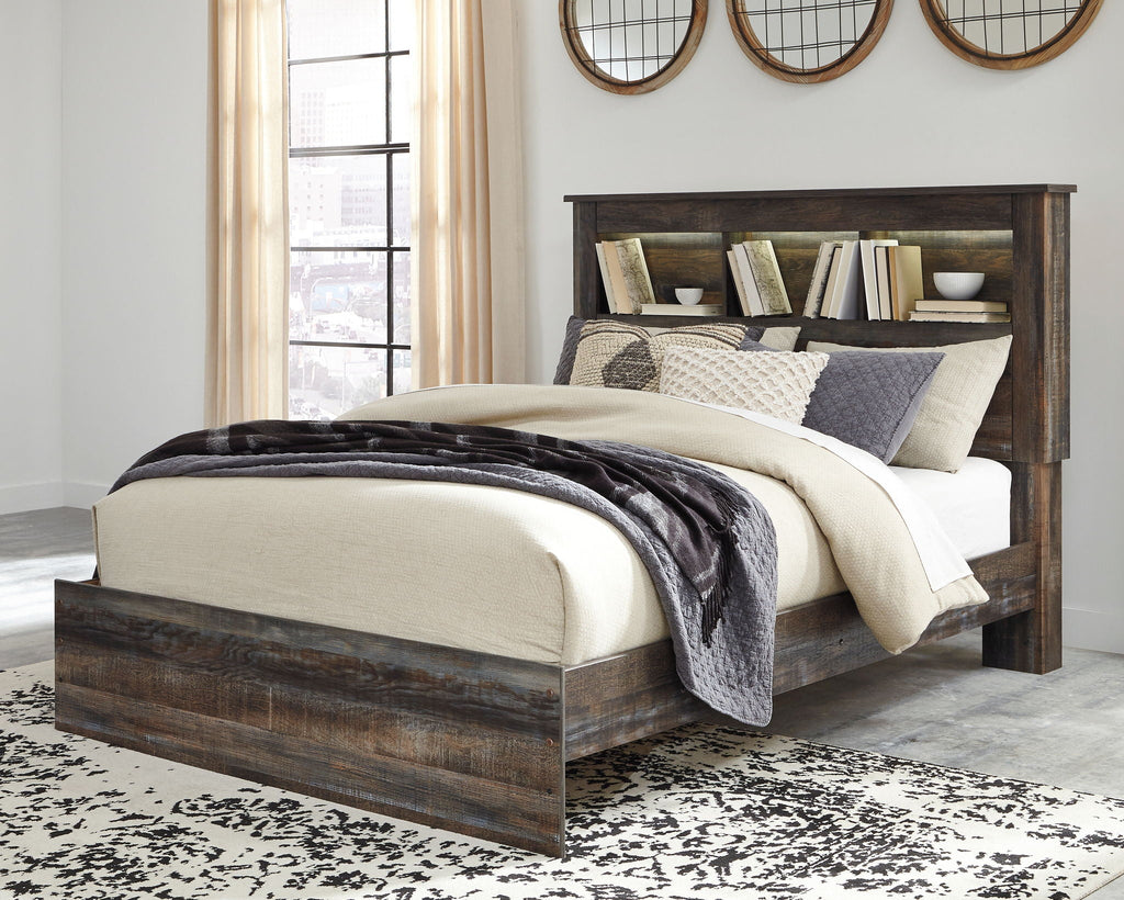 Drystan - Panel Bookcase Bed by Unique Piece Furniture