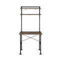 Ensata - Rustic Writing Desk - Black / Oak by Unique Piece Furniture
