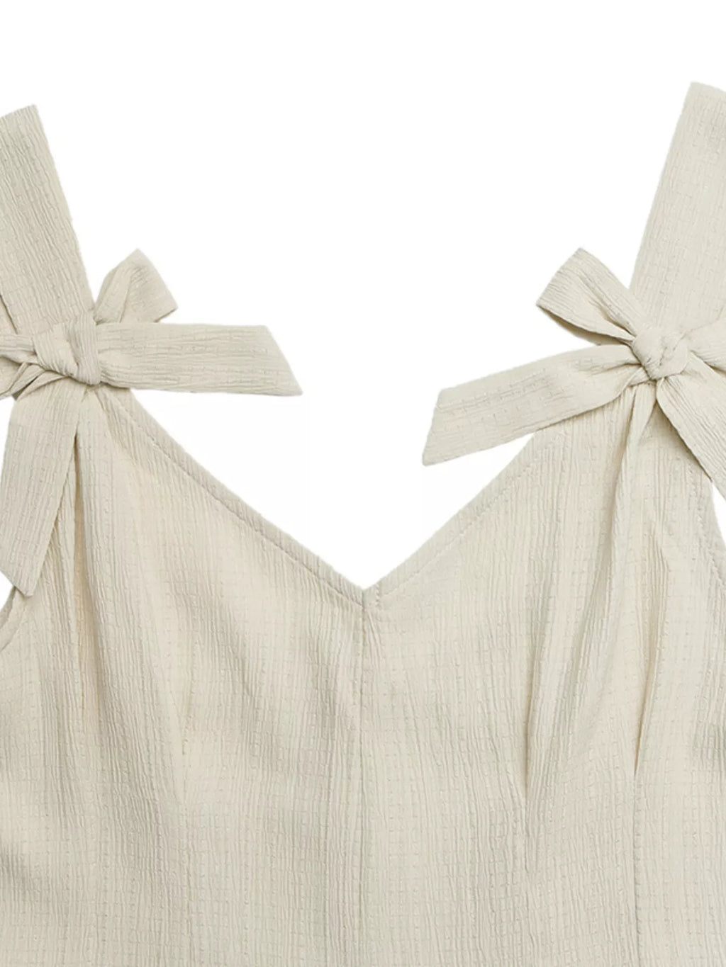 Bowknot Strap Pleated Detail Womens Romper by Be Bliss Boutique