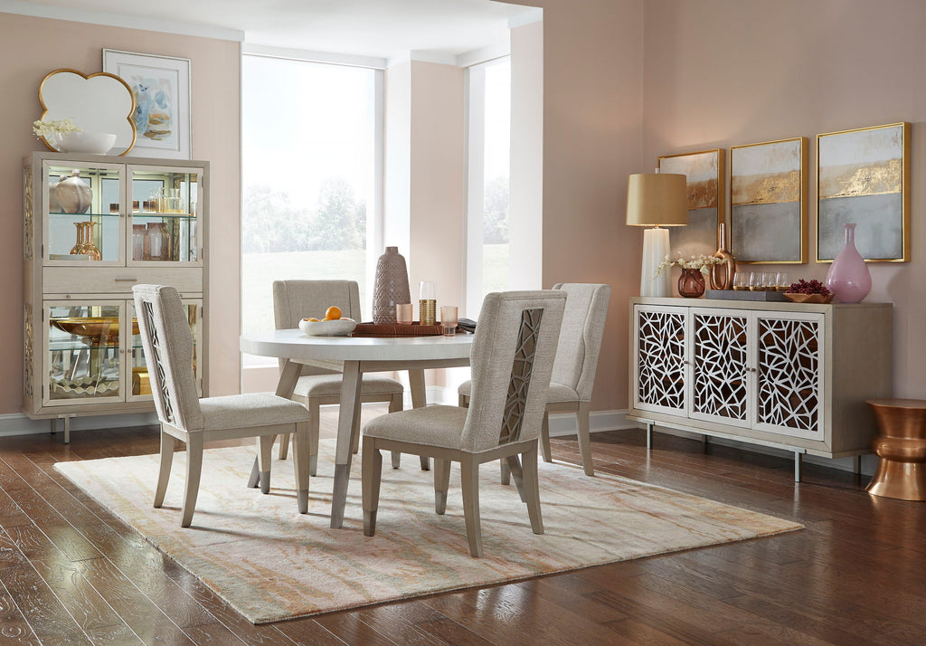 Lenox - Server - Warm Silver by Unique Piece Furniture