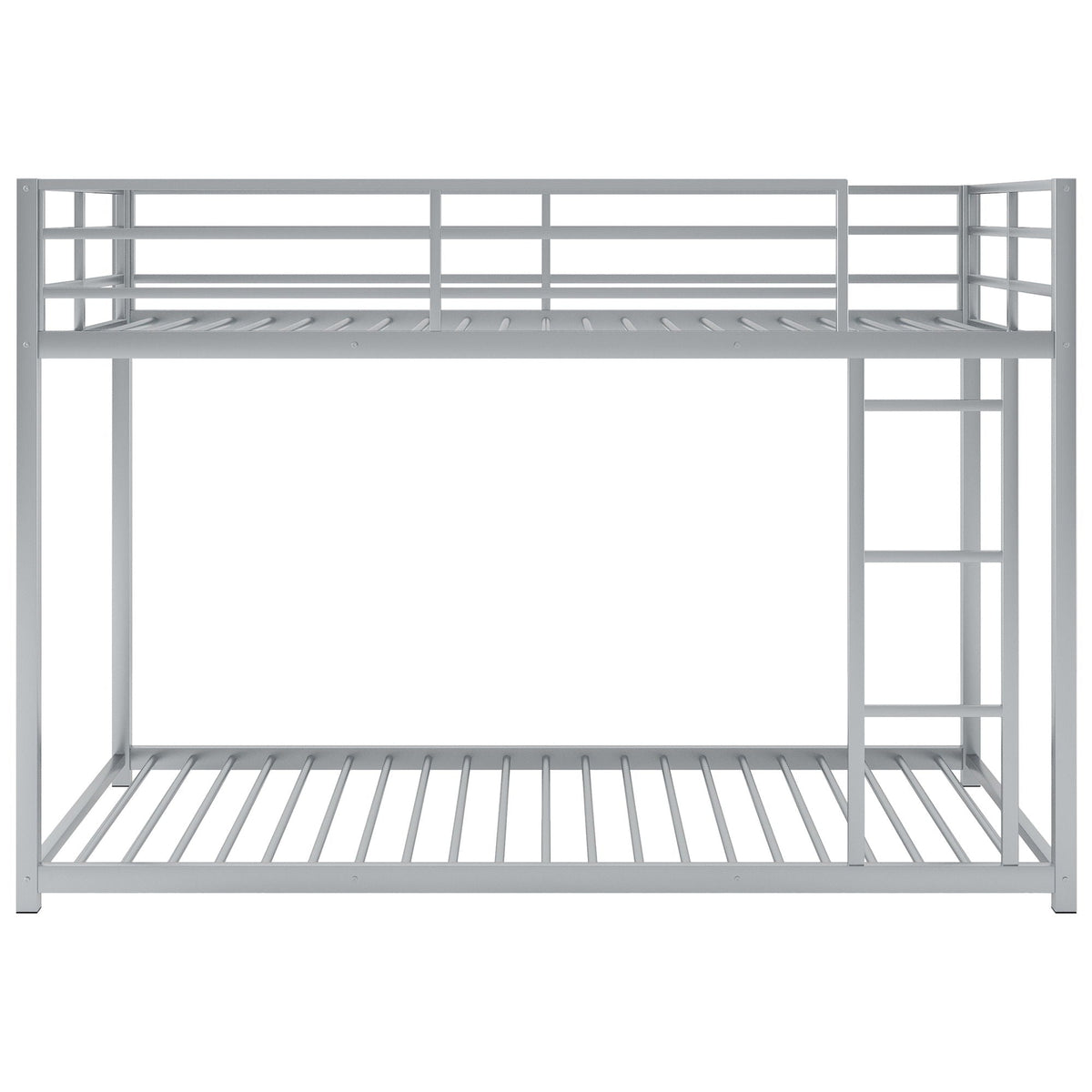 Metal Bunk Bed, Low Bunk Bed With Ladder by Unique Piece Furniture