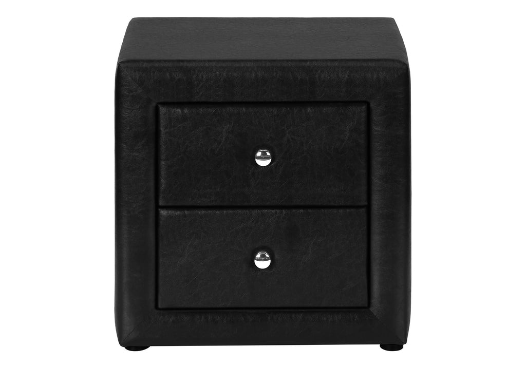 Nightstand, Storage Drawer Versatile Use, Upholstered, Transitional by Unique Piece Furniture