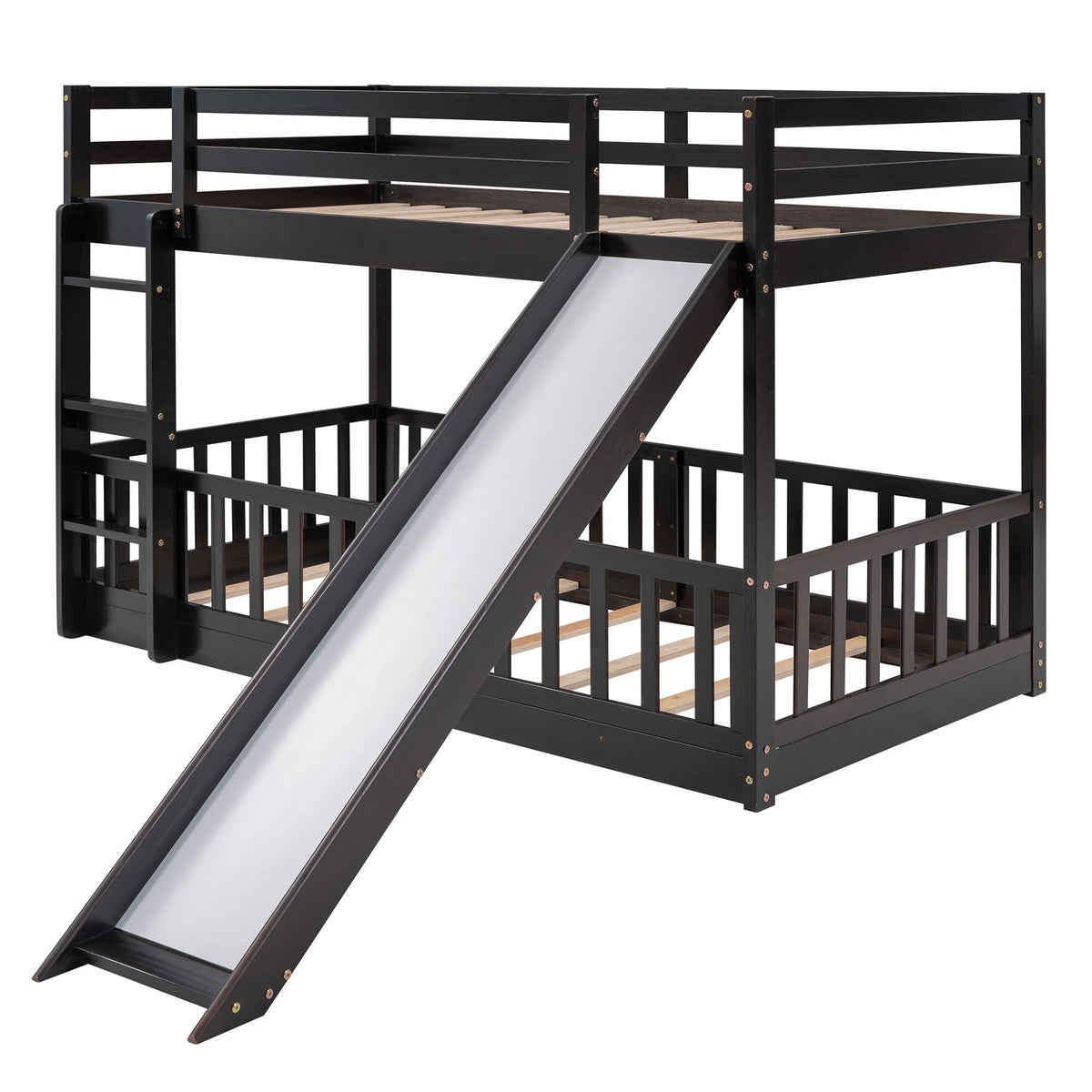 Bunk Bed With Convertible Ladder And Slide by Unique Piece Furniture