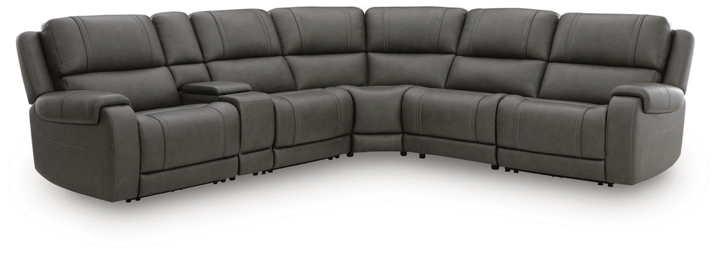 5Z - Pittson - Power Reclining Sectional by Unique Piece Furniture