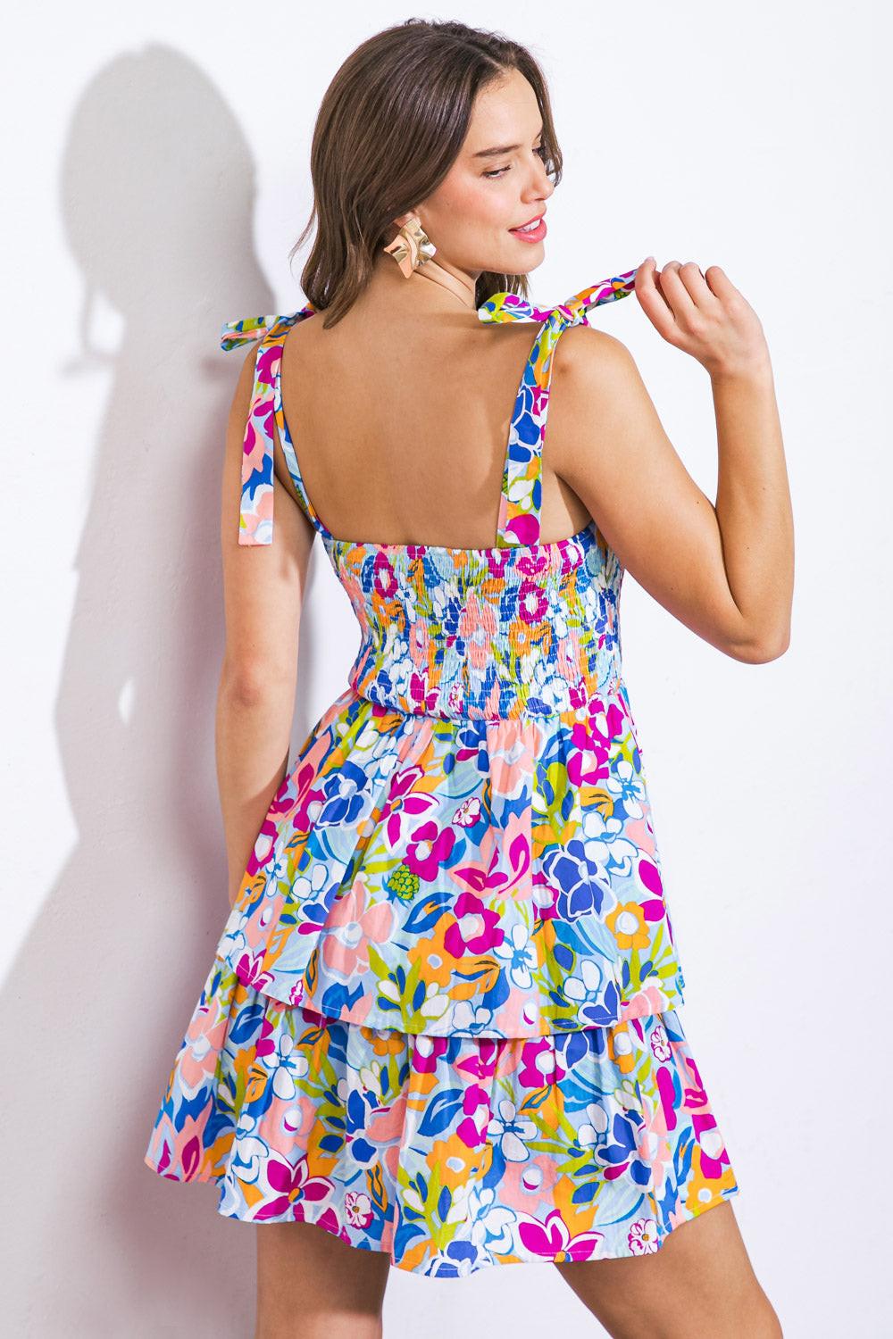 WITHOUT FAIL WOVEN MINI DRESS by Flying Tomato