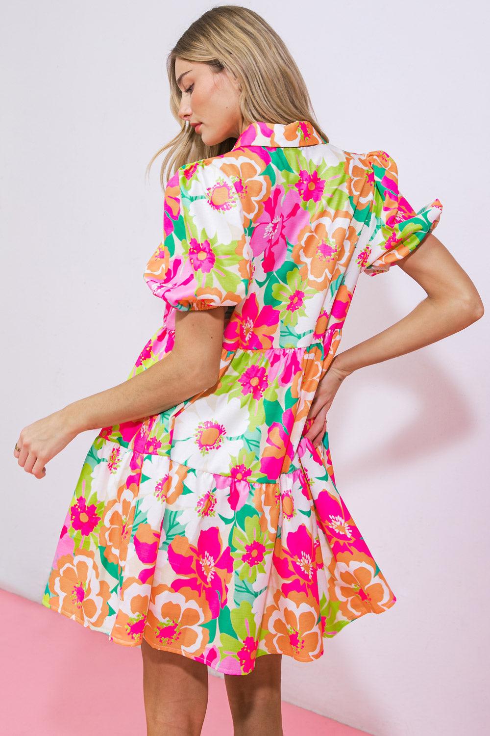 DIVINE INTUITION WOVEN MINI DRESS by Flying Tomato