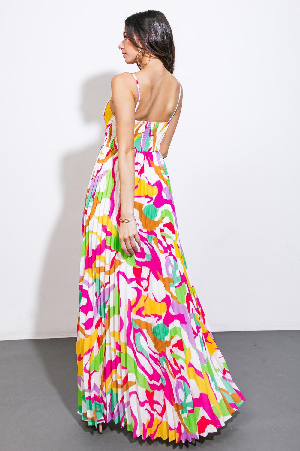 UP TO CHANCE WOVEN MAXI DRESS by Flying Tomato