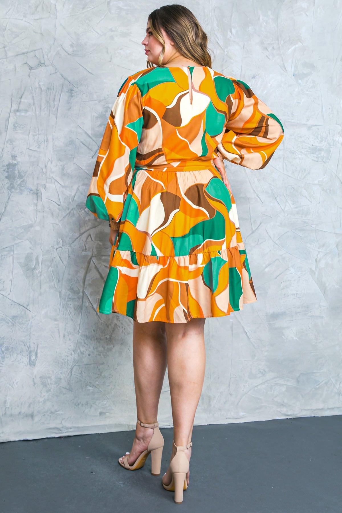 FEEL HAPPINESS WOVEN MINI DRESS by Flying Tomato