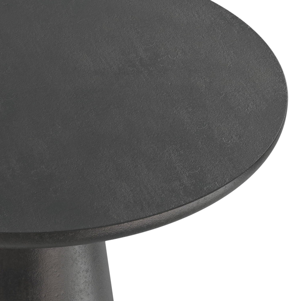 Gloria - Cast Aluminum Side Table - Black by Unique Piece Furniture