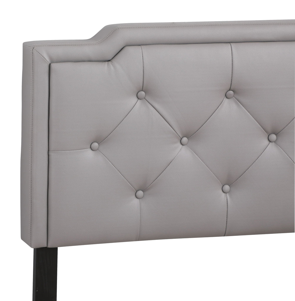 Button Tufted Bed Charming For Cozy Spaces by Unique Piece Furniture