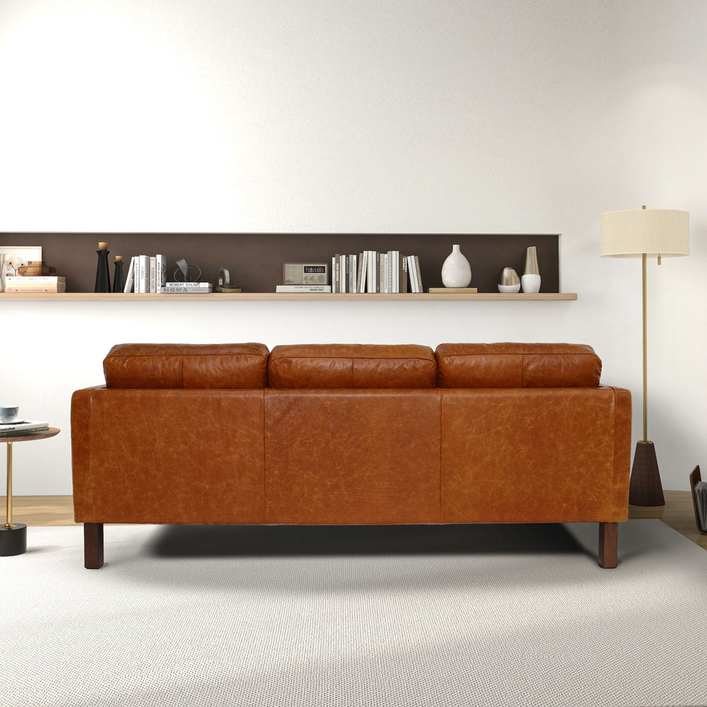 Memphis - Waxy Sofa - Cognac by Unique Piece Furniture