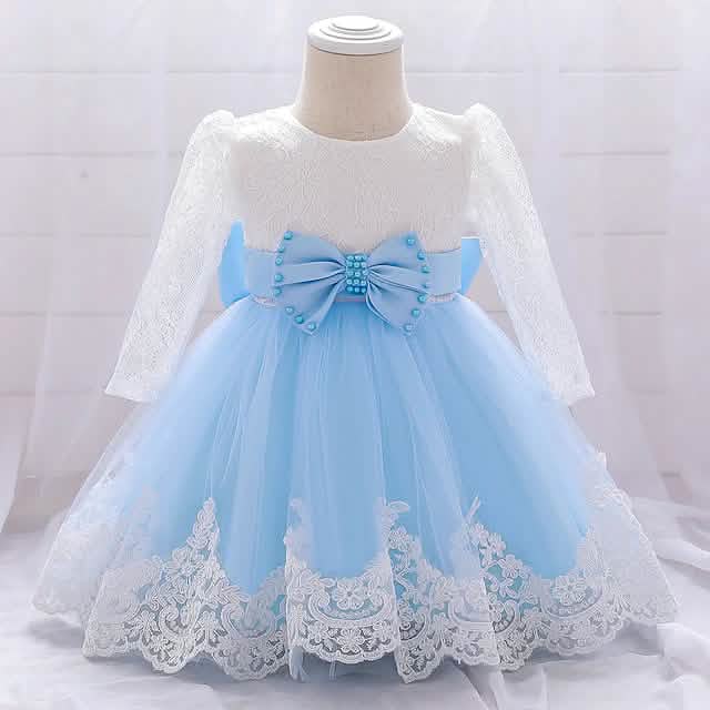 Baby Girls' Basic Christening Floral Dress by DailySale