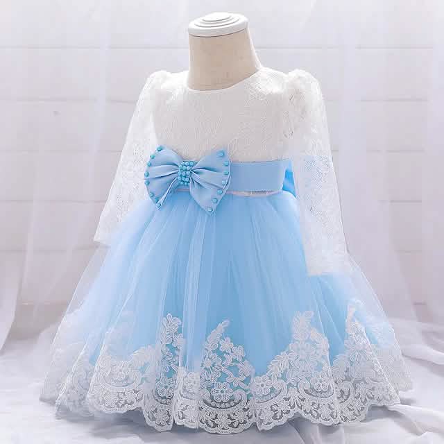 Baby Girls' Basic Christening Floral Dress by DailySale