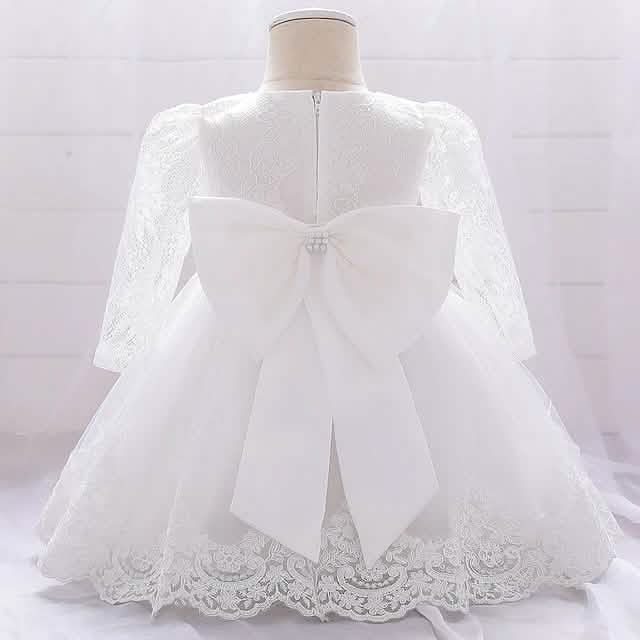 Baby Girls' Basic Christening Floral Dress by DailySale
