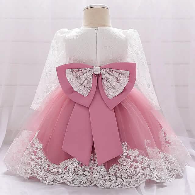 Baby Girls' Basic Christening Floral Dress by DailySale