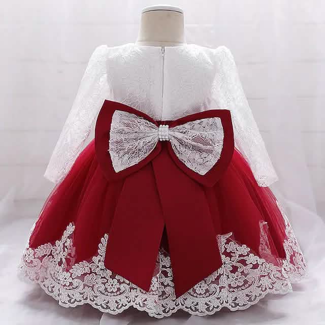 Baby Girls' Basic Christening Floral Dress by DailySale