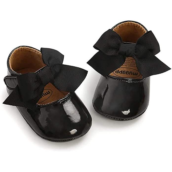 Baby Girls Flats with Bownot by DailySale