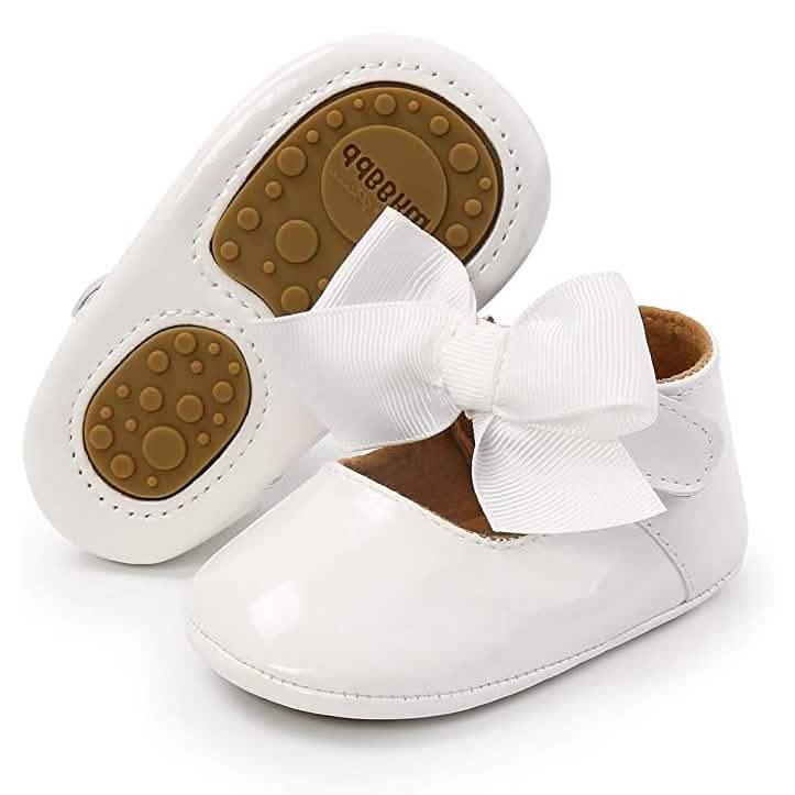 Baby Girls Flats with Bownot by DailySale