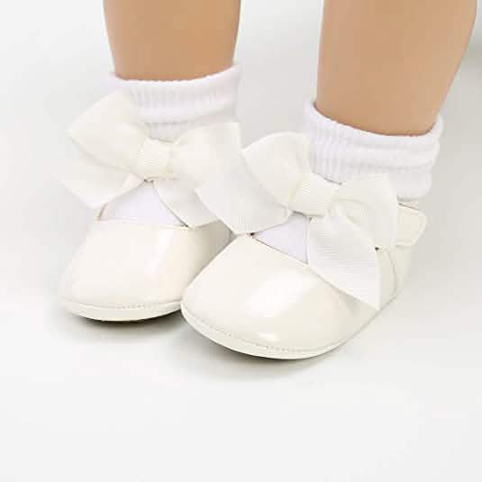 Baby Girls Flats with Bownot by DailySale