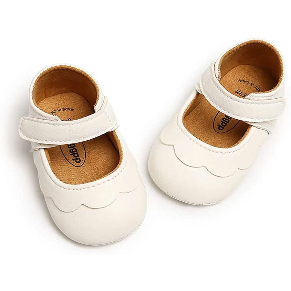 Baby Girls Mary Jane Flats Non-Slip Toddler First Walkers Princess Dress Shoes by DailySale