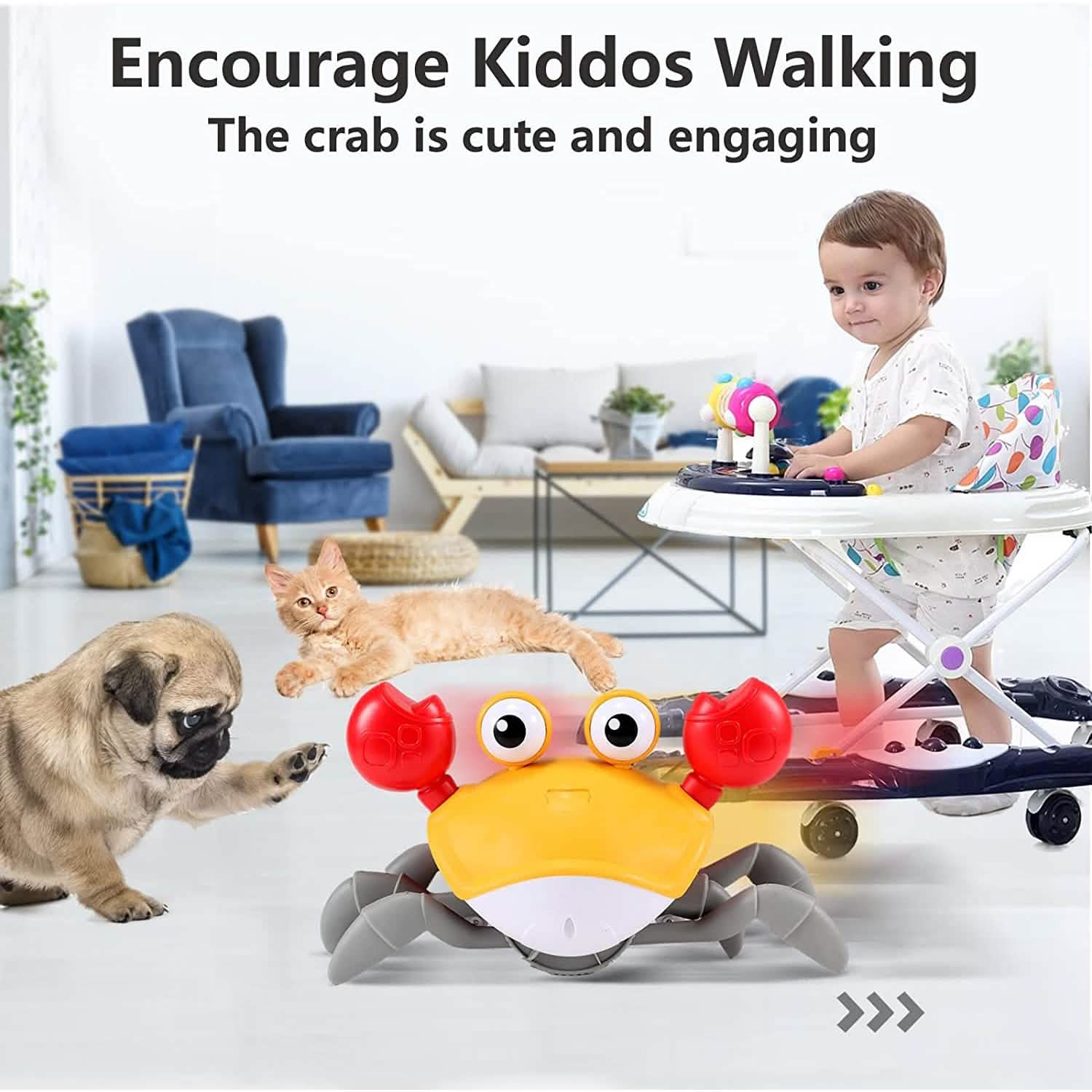 Baby Toys Infant Crawling Crab by DailySale