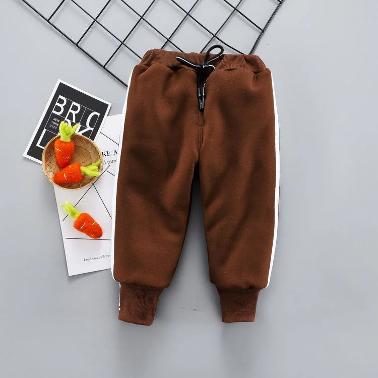 Baby Winter Velvet Pants - Warm & Cozy - # BOAA11410004 by Yo KIDZ LLC