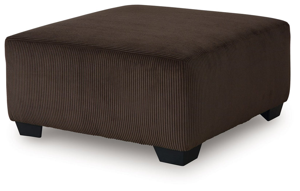 Kimlee - Oversized Accent Ottoman - Chocolate by Unique Piece Furniture