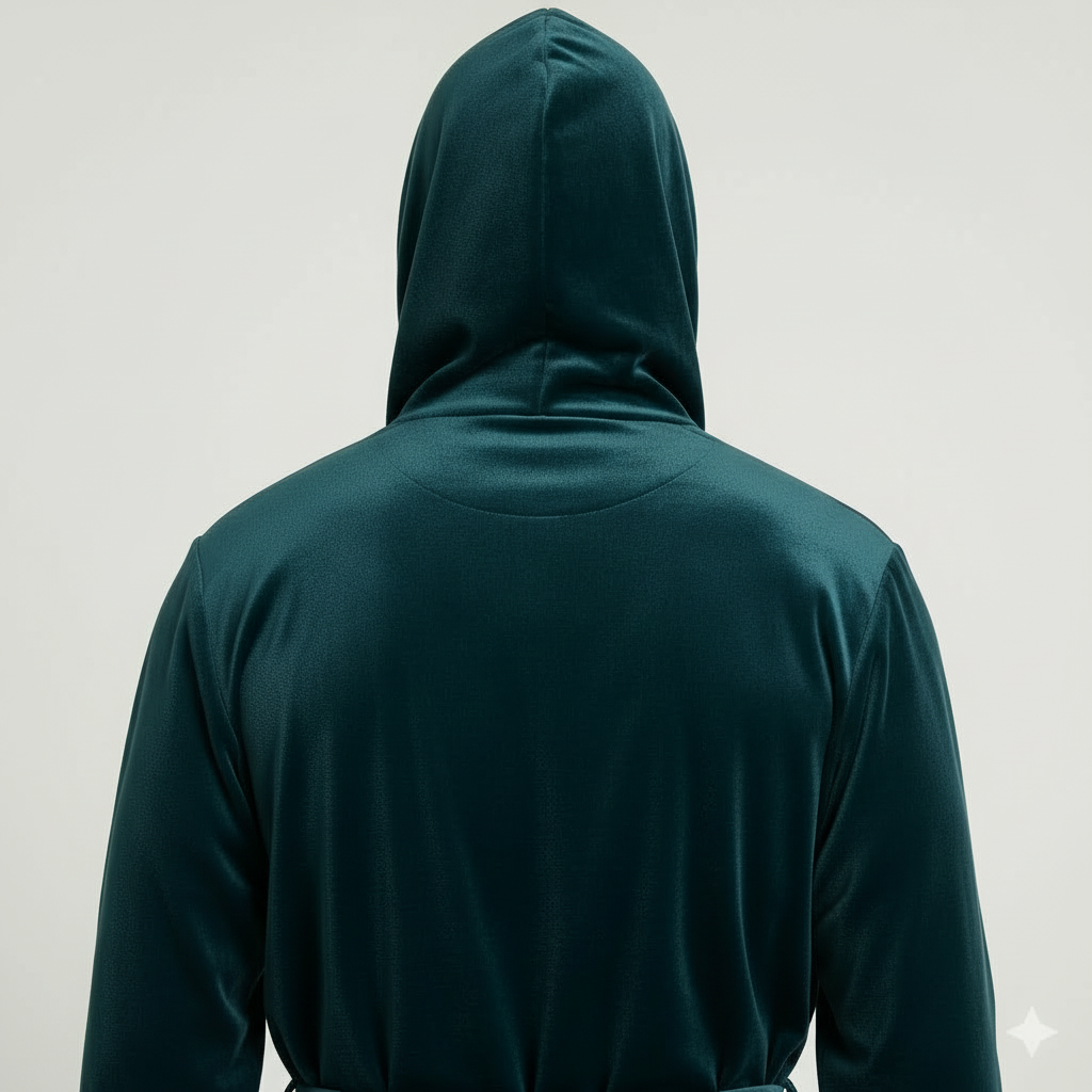 Men’s Robe with Hood – Ultra-Soft Plush Comfort for Everyday Use by Lotus Linen