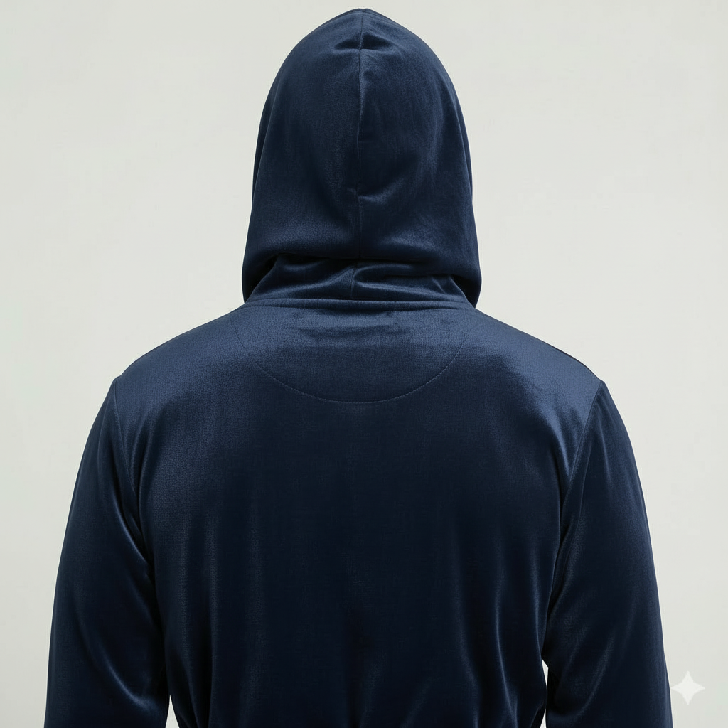 Men’s Robe with Hood – Ultra-Soft Plush Comfort for Everyday Use by Lotus Linen