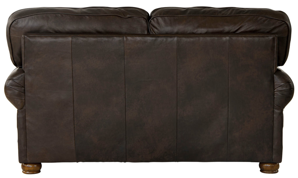 Roberto - Leather Loveseat - Cocoa by Unique Piece Furniture