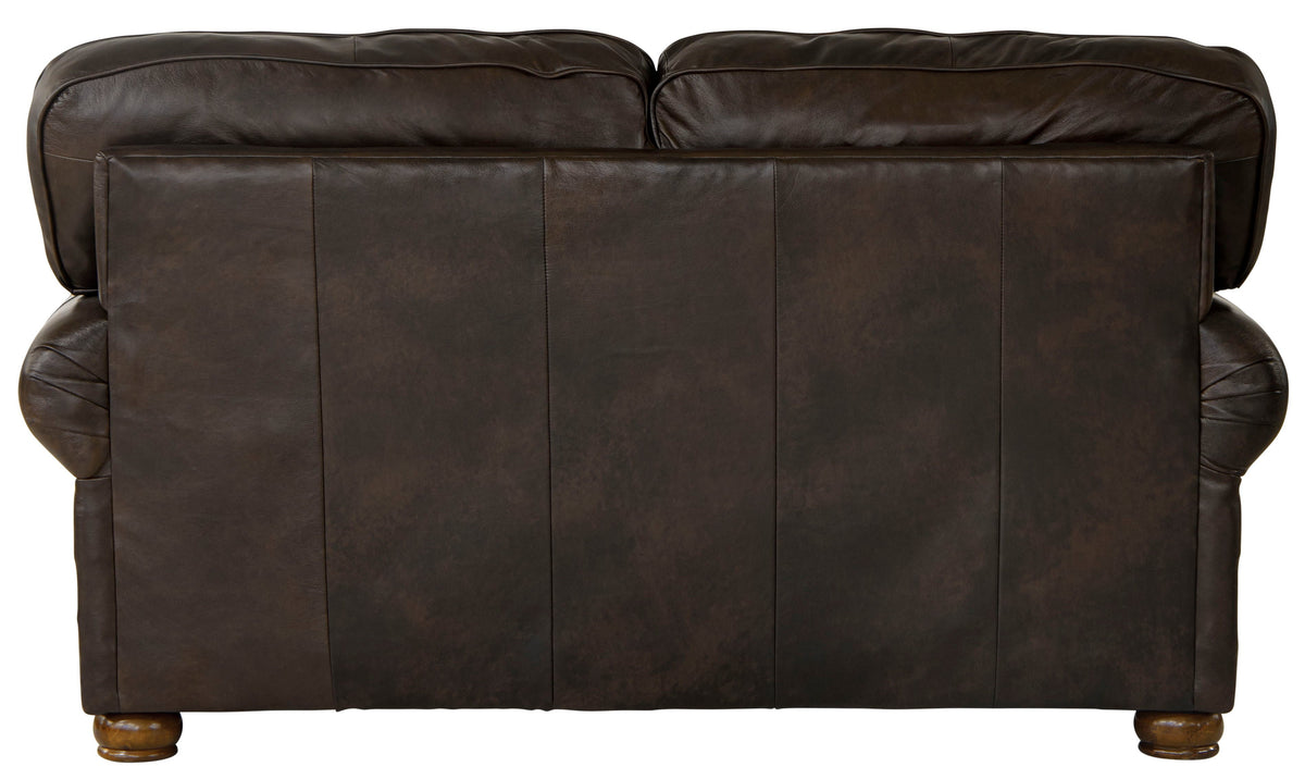 Roberto - Leather Loveseat - Cocoa by Unique Piece Furniture