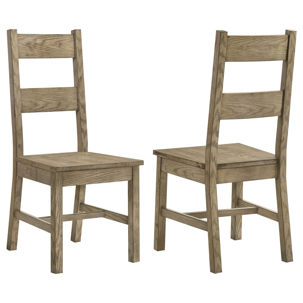 Cardova Solid Wood Dining Side Chair Vineyard Oak (Set of 2) by Unique Piece Furniture