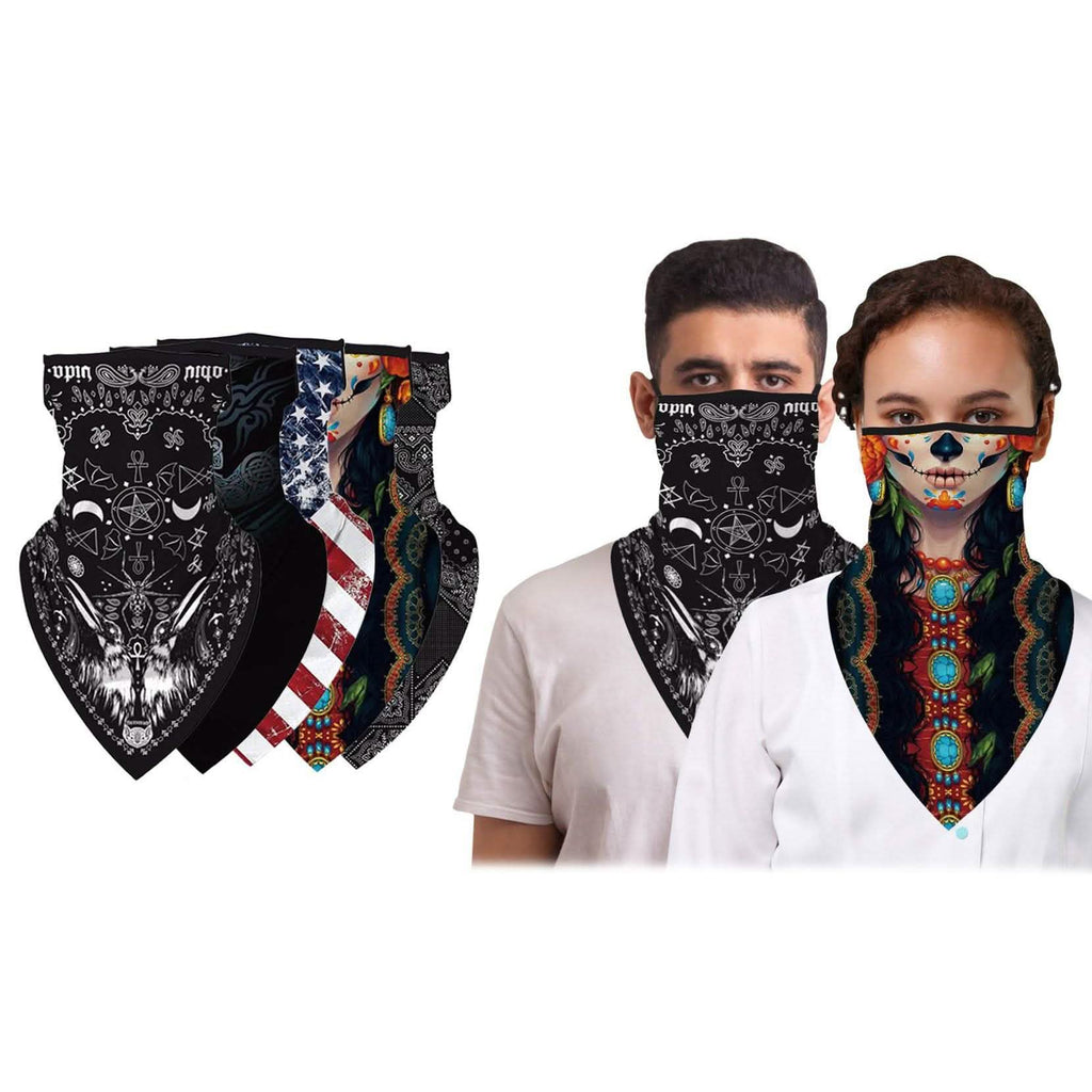 Balaclava Face Mask Neck Gaiter with Earloop for Men and Women by DailySale
