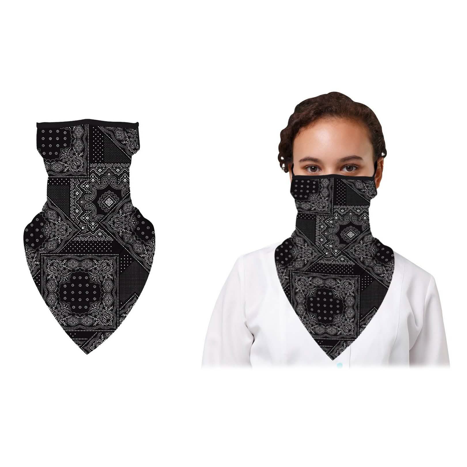 Balaclava Face Mask Neck Gaiter with Earloop for Men and Women by DailySale