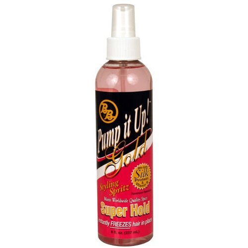 Bronner Bros Pump It Up Spritz Gold 80% by Celleste's Online Beauty Supply Store