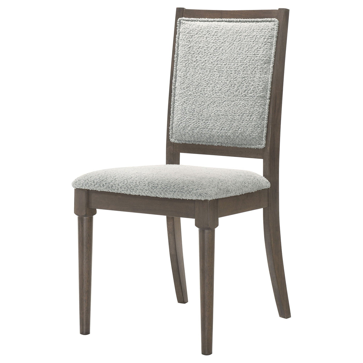 Onslow Upholstered Dining Side Chair Dark Brown (Set of 2) by Unique Piece Furniture