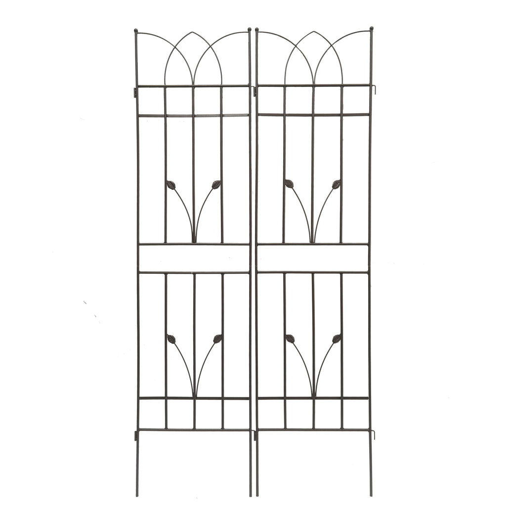 Metal Garden Trellis Rustproof For Climbing Plants Outdoor Flower Support by Unique Piece Furniture