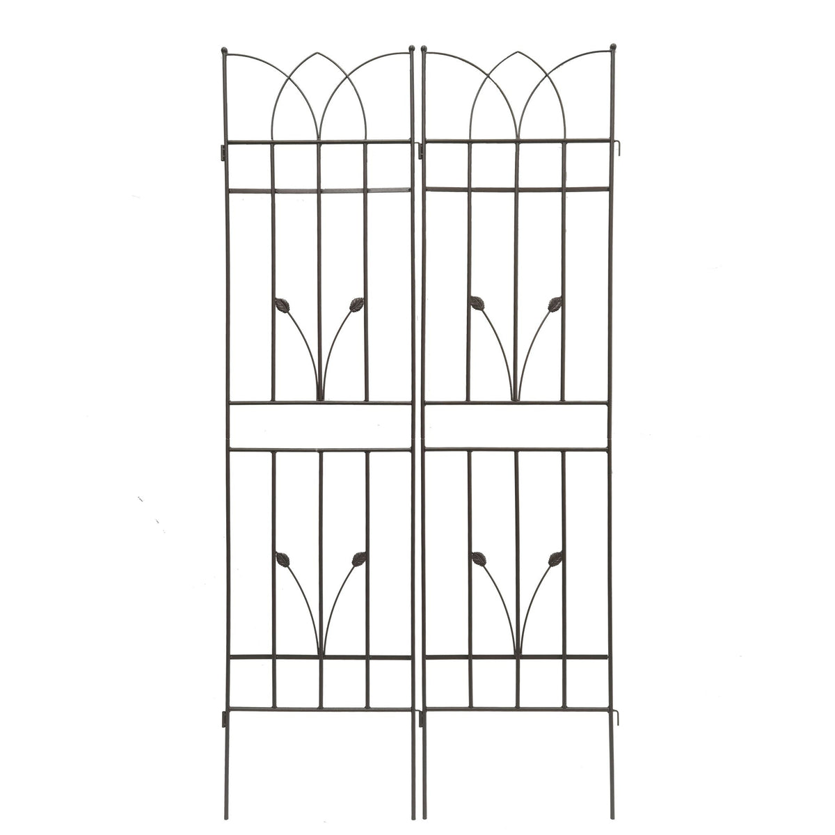 Metal Garden Trellis Rustproof For Climbing Plants Outdoor Flower Support by Unique Piece Furniture