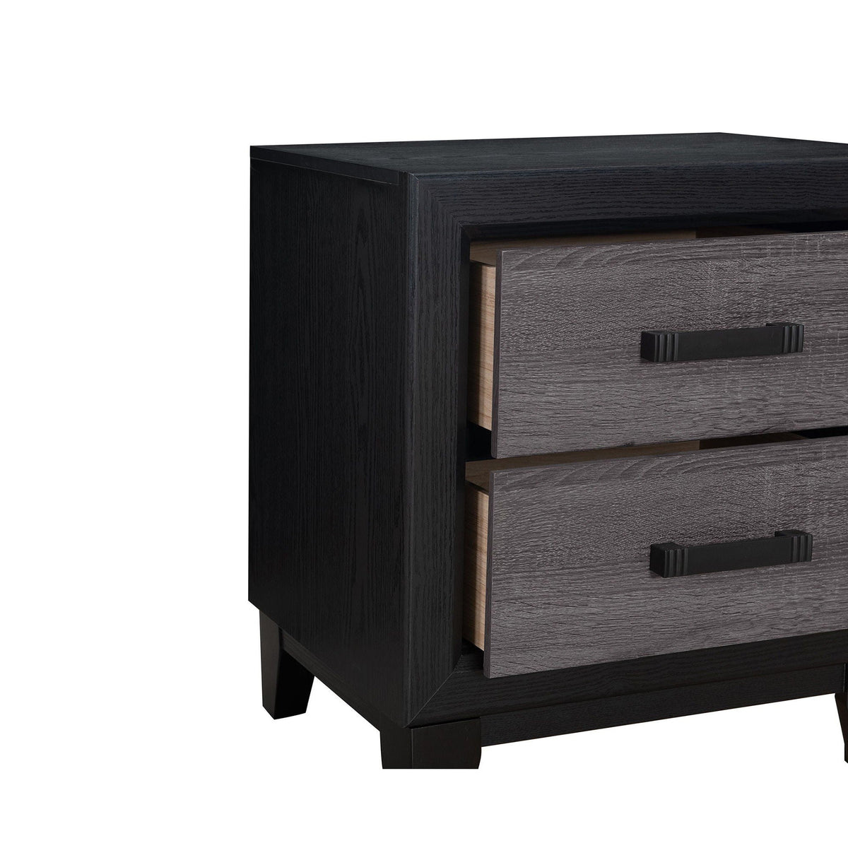 Soluto - Nightstand - Gray / Black by Unique Piece Furniture