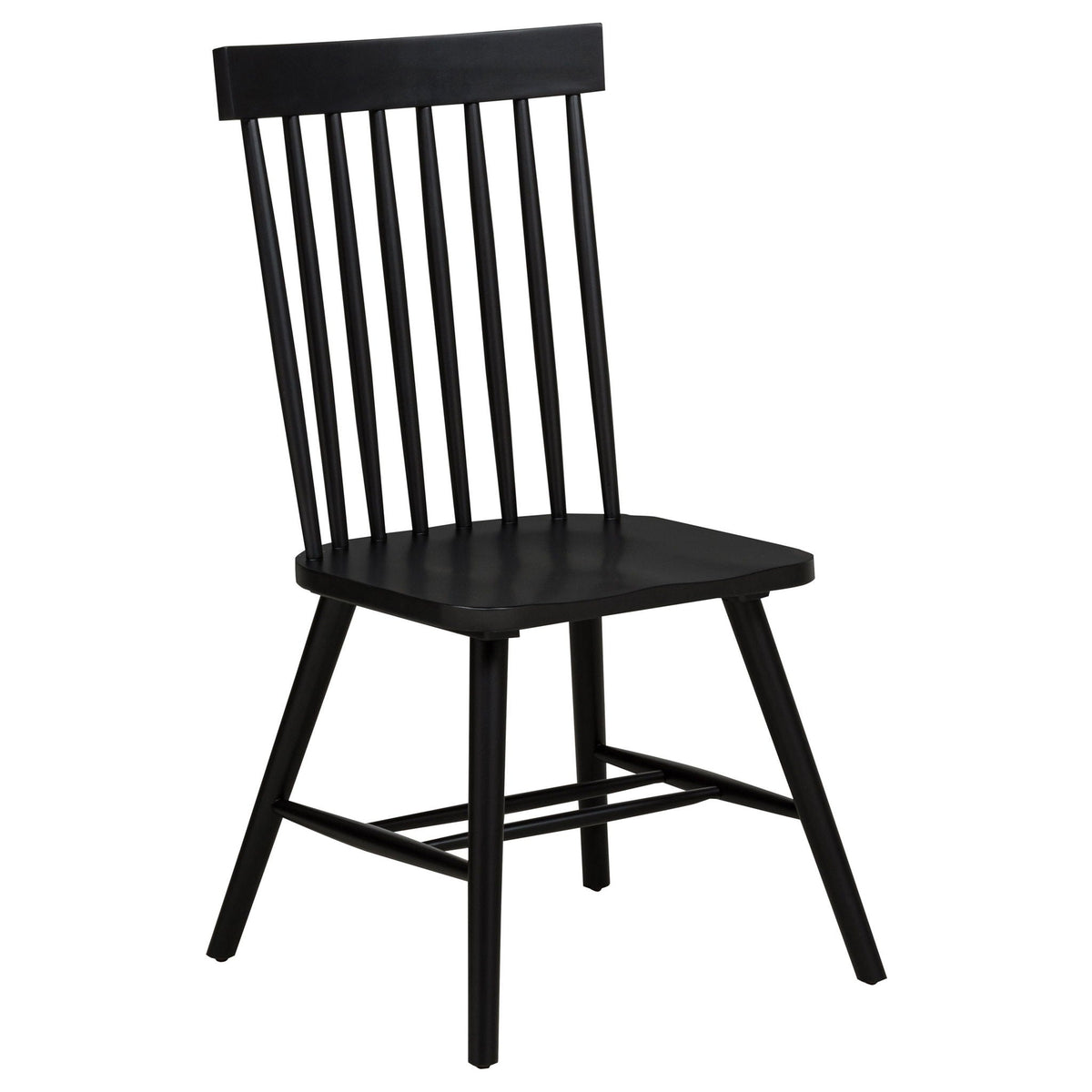 Andrews 5-piece Round Dining Table Set Light Ash and Black by Unique Piece Furniture