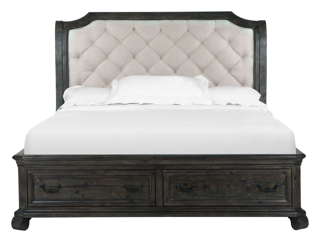 Bellamy - Complete Sleigh Storage Bed by Unique Piece Furniture
